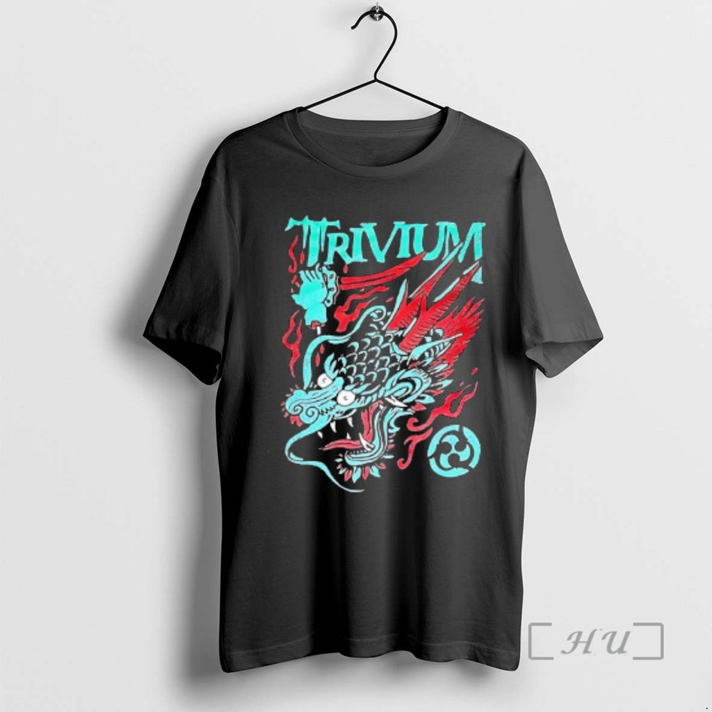 Officials Trivium Screaming Dragon Shirt Hoodie Sweatshirt | PurePodTees.com