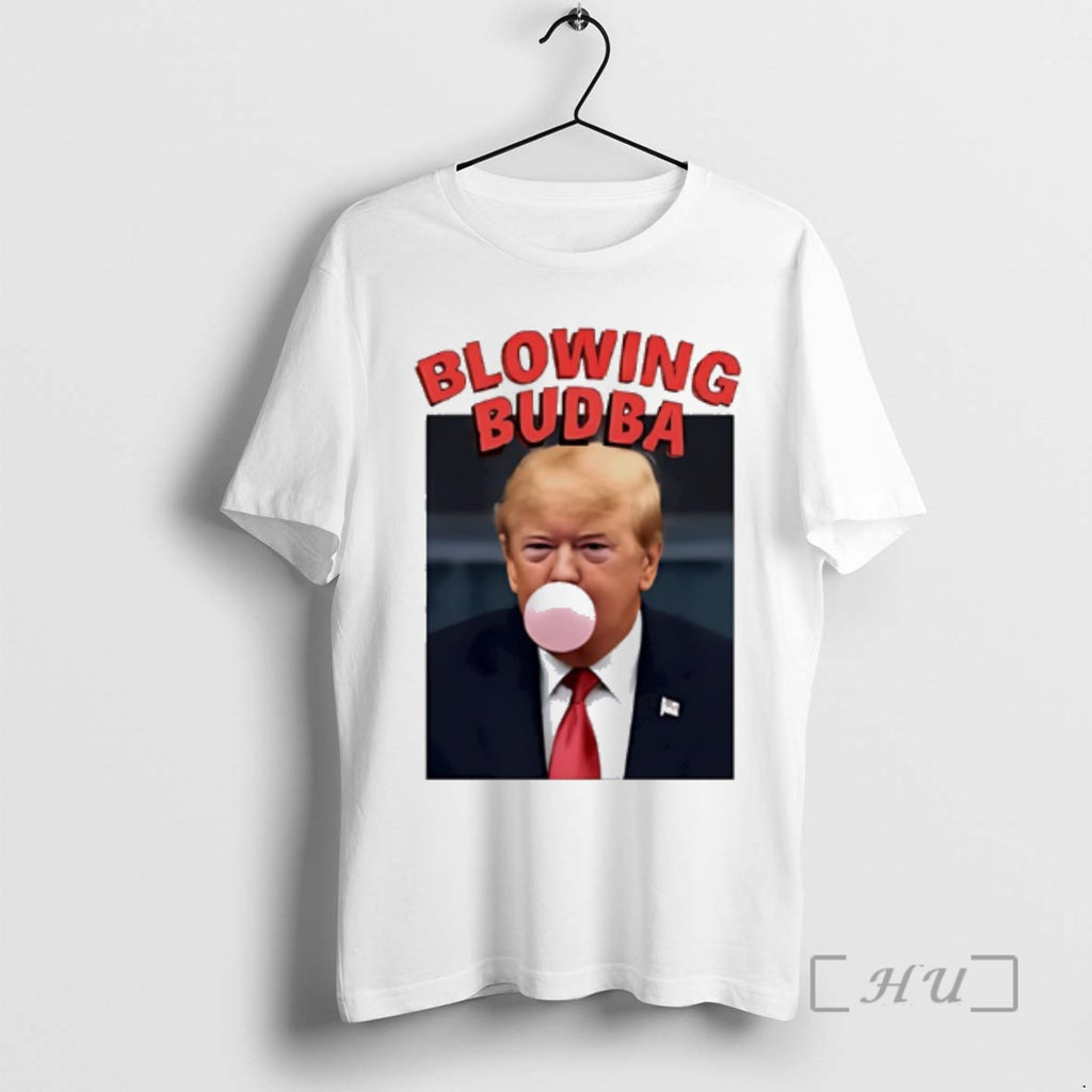Officials Trump Blowing Bubba 2025 Meme Shirt Hoodie Sweatshirt | PurePodTees.com