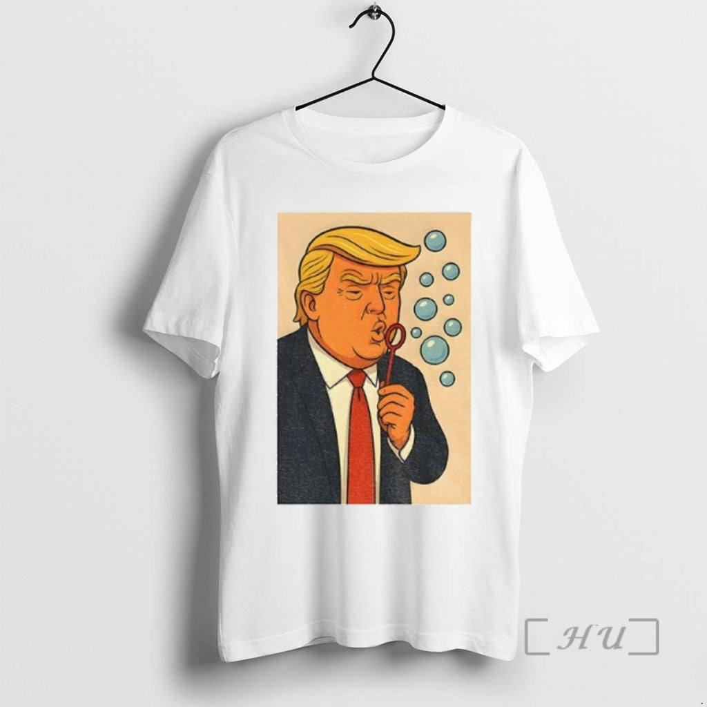 Officials Trump Blowing Bubbles Bubba Bubble Wand Shirt Hoodie Sweatshirt | PurePodTees.com