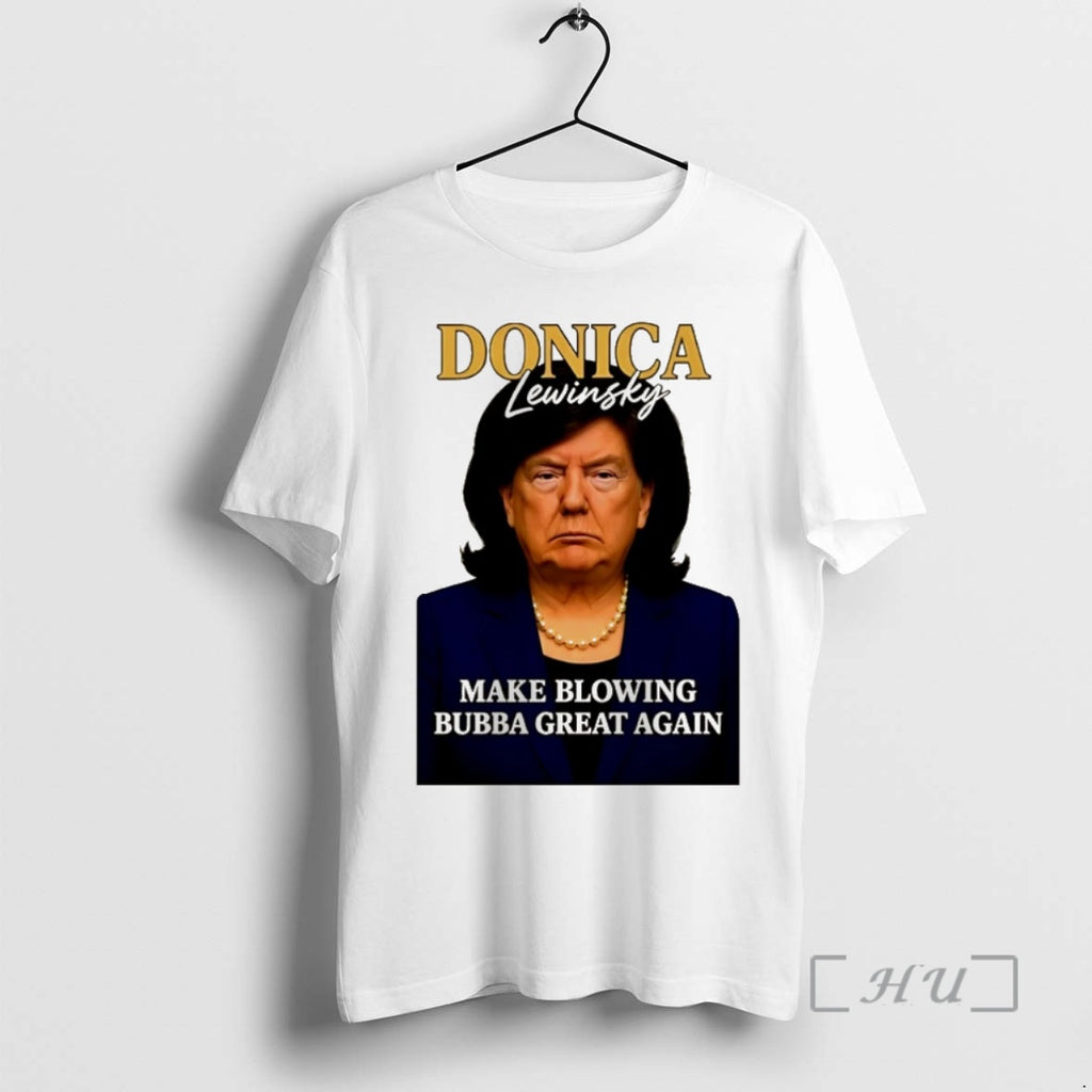 Officials Trump Donica Lewinsky Make Blowing Bubba Great Again Christmas Shirt Hoodie Sweatshirt | PurePodTees.com