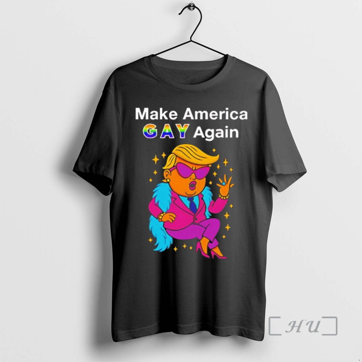 Officials Trump Make America Gay Again Meme Shirt Hoodie Sweatshirt | PurePodTees.com
