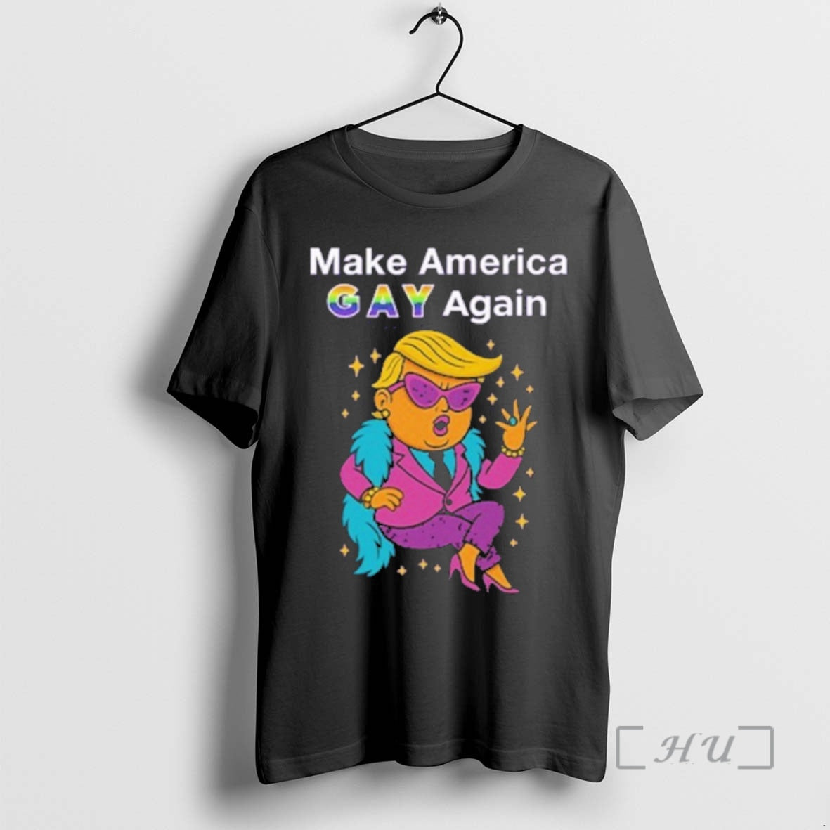 Officials Trump Make America Gay Again Shirt Hoodie Sweatshirt | PurePodTees.com