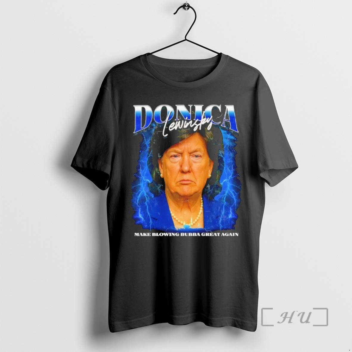 Officials Trump Monica Lewinsky Make Blowing Bubba Great Again Shirt Hoodie Sweatshirt | PurePodTees.com