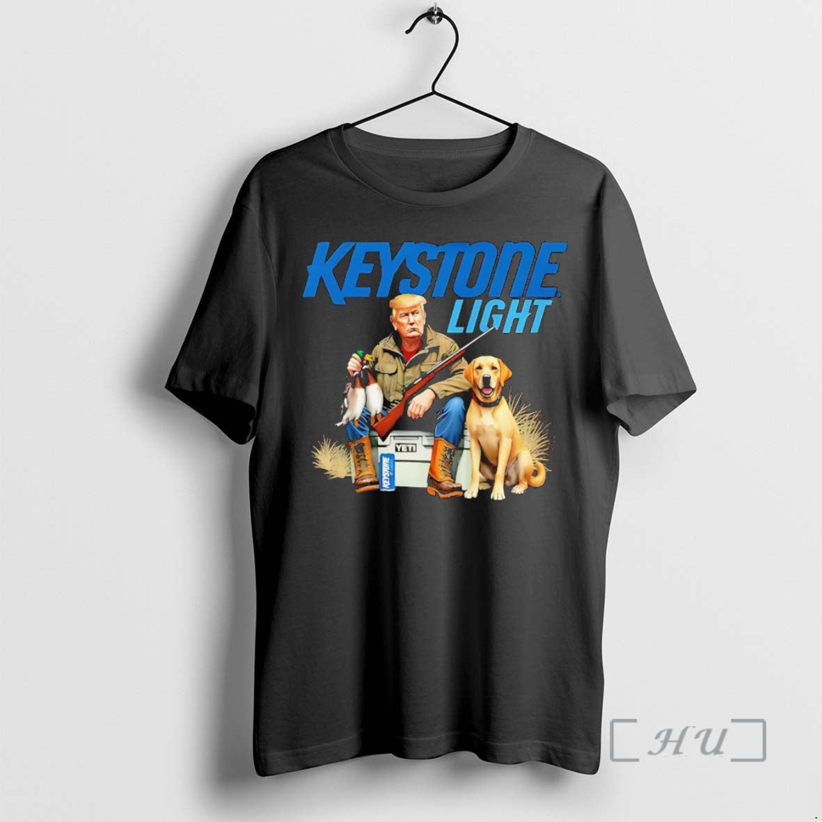 Officials Trump Duck Hunting Keystone Light Lager Shirt Hoodie Sweatshirt | PurePodTees.com