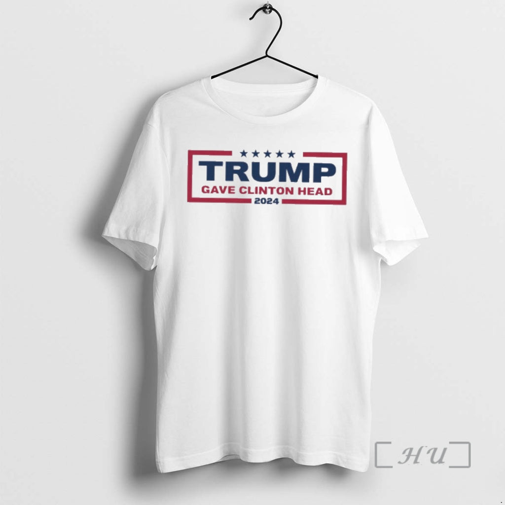 Officials Trump Gave Clinton Head 2024 Shirt Hoodie Sweatshirt | PurePodTees.com