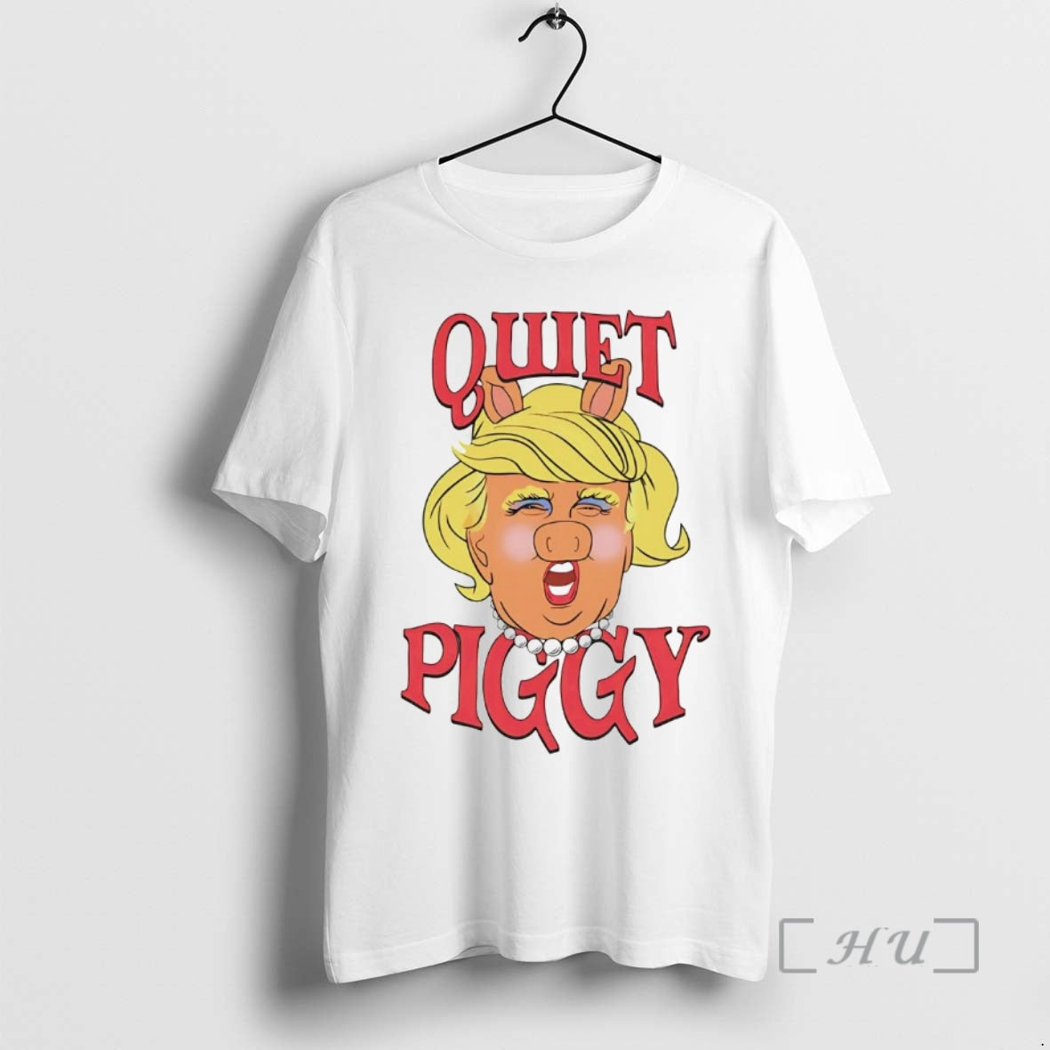 Officials Trump Pig Quiet Piggy Anti Trump Shirt Hoodie Sweatshirt | PurePodTees.com