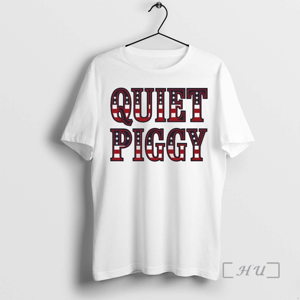 Officials Trump Quiet Piggy Usa Flag Shirt Hoodie Sweatshirt | PurePodTees.com