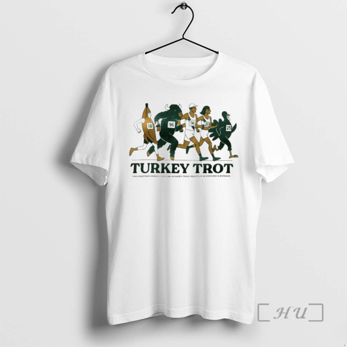 Officials Turkey Trot Buffalo Roots Ornaments Shirt Hoodie Sweatshirt | PurePodTees.com