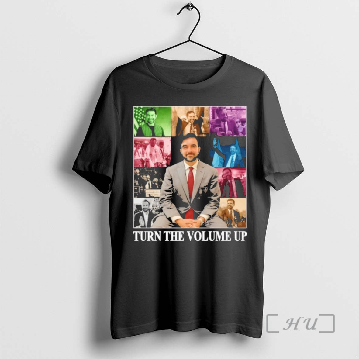 Officials Turn The Volume Up Zohran Mamdani 2026 Eras Tour Shirt Hoodie Sweatshirt | PurePodTees.com