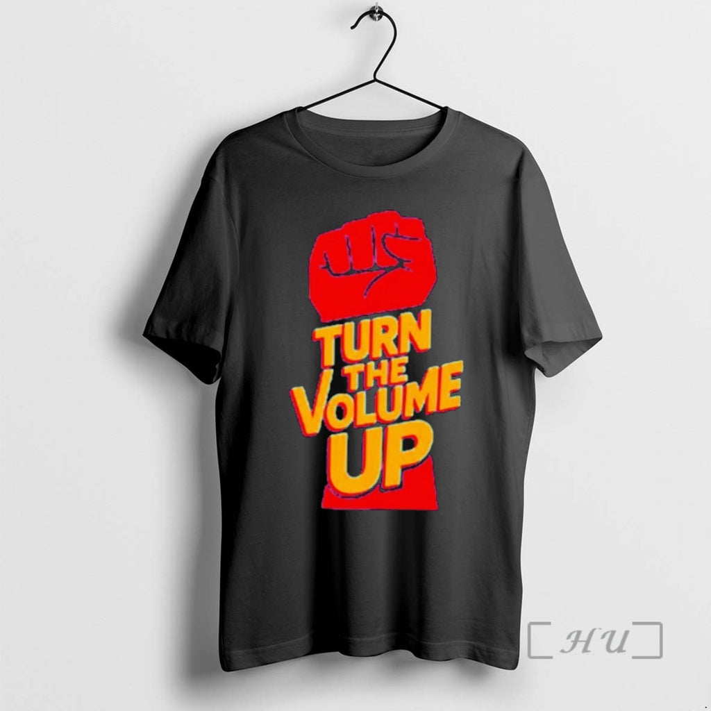 Officials Turn The Volume Up Zohran Mamdani Strong Shirt Hoodie Sweatshirt | PurePodTees.com