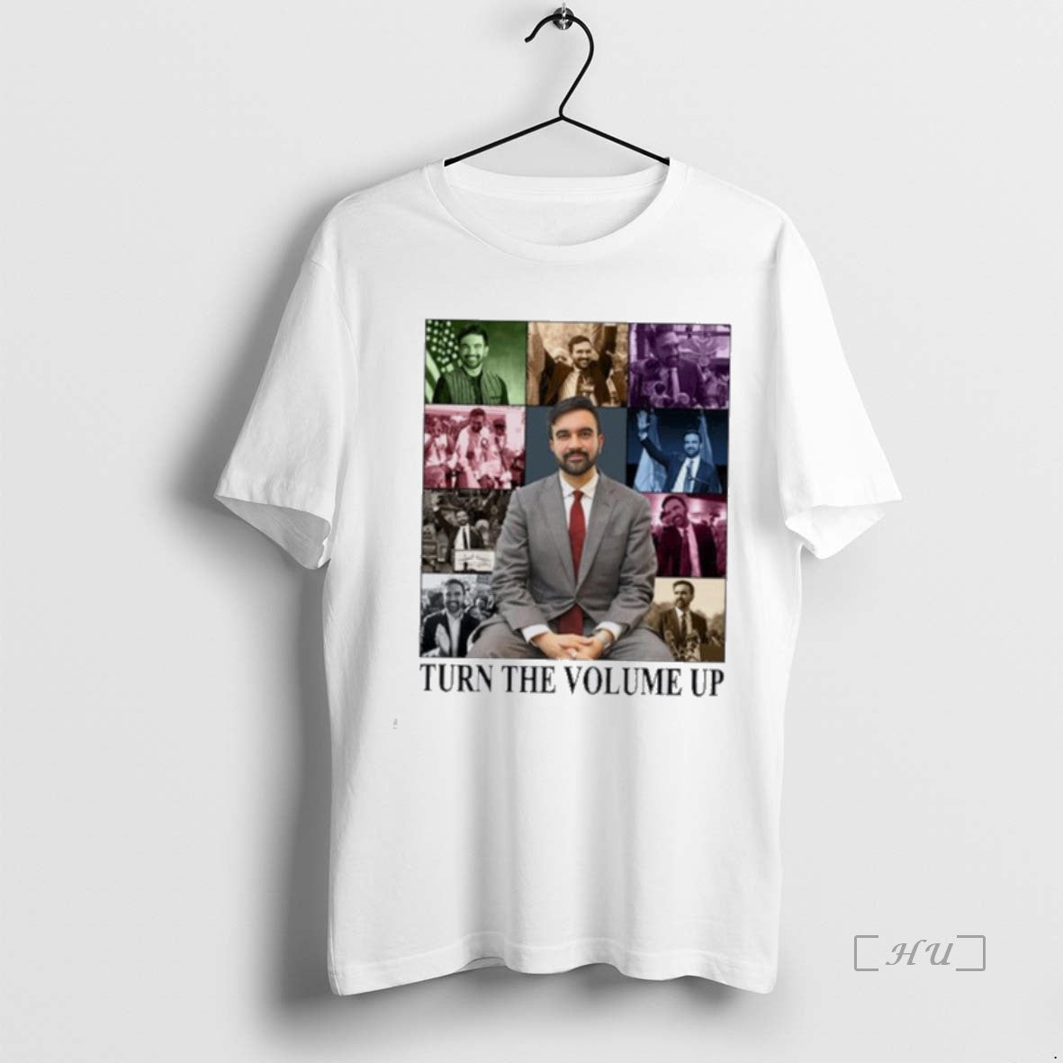 Officials Turn The Volume Up Zohran For New York City Mayor Political Premium T Shirts Hoodie Sweatshirt | PurePodTees.com