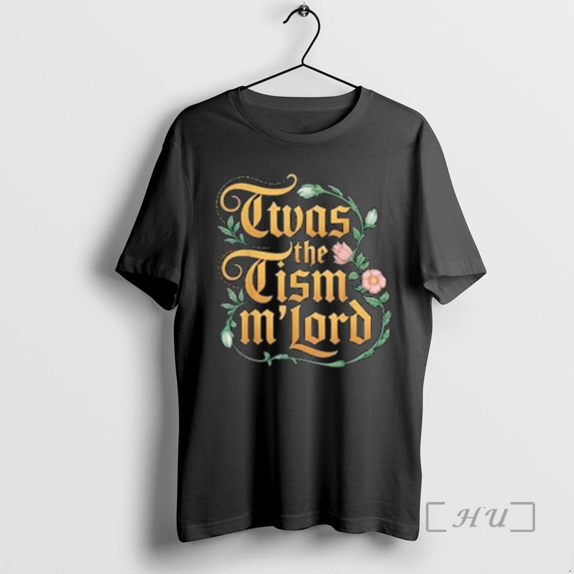 Officials Twas The Tism Mlord Circle Black Shirt Hoodie Sweatshirt | PurePodTees.com