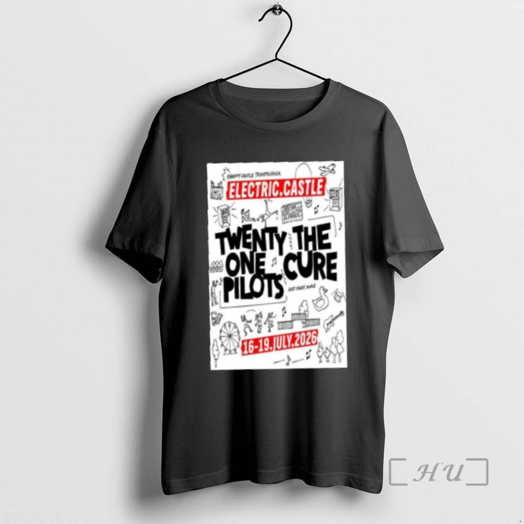 Officials Twenty One Pilots Electric Castle July 16 19 2026 T Shirt Sweater