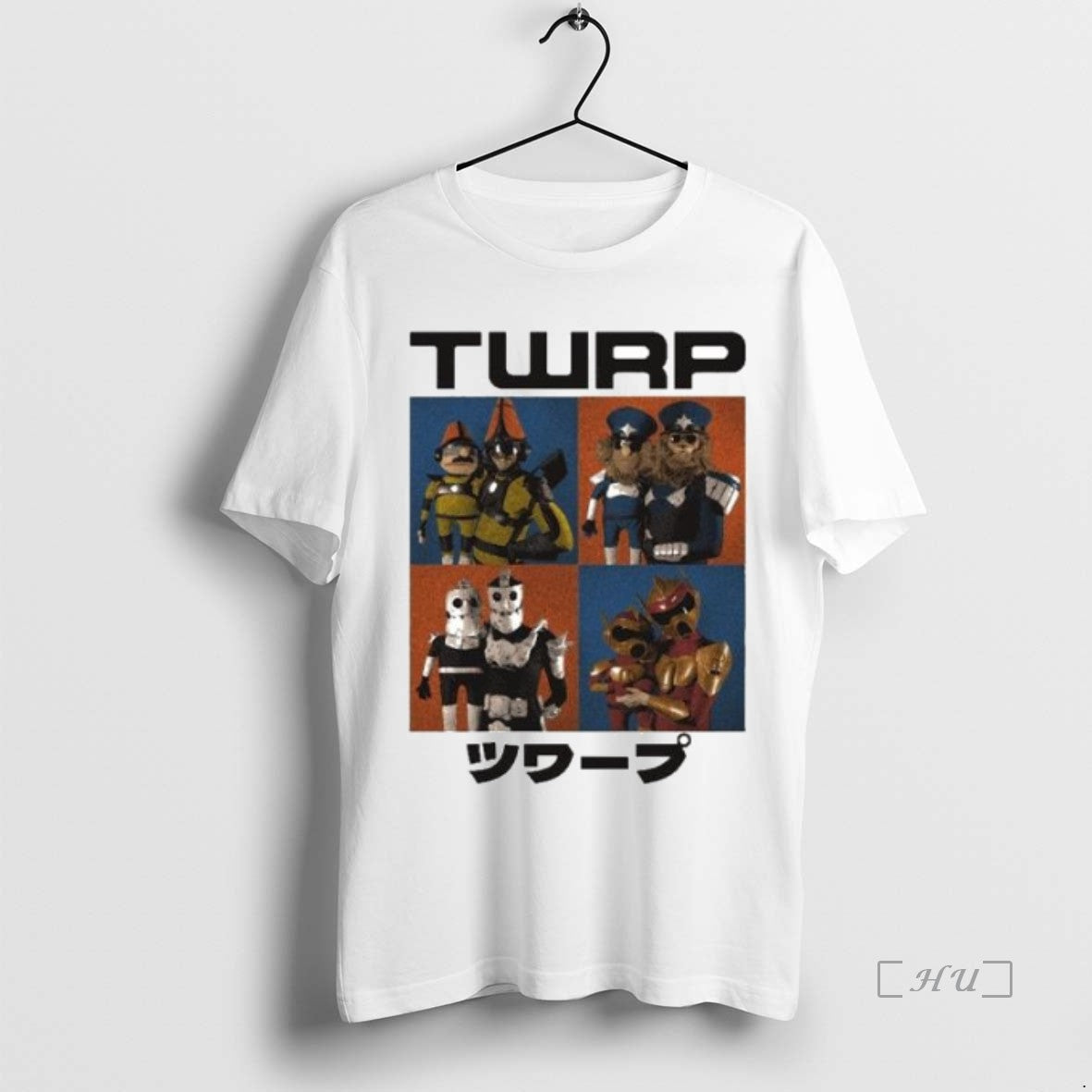Officials Twrp Puppet Photo Circle White Shirt Hoodie Sweatshirt | PurePodTees.com