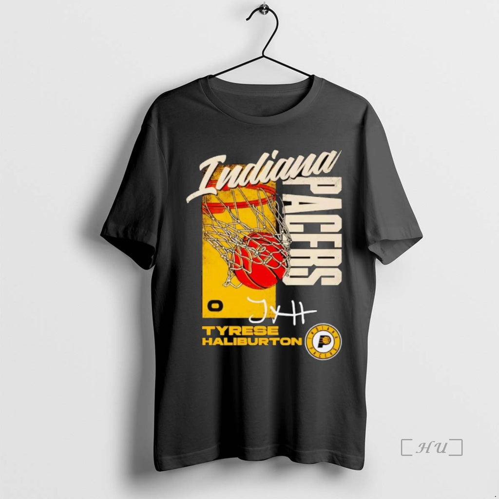 Officials Tyrese Haliburton All Net Indiana Pacers Shirt Hoodie Sweatshirt | PurePodTees.com