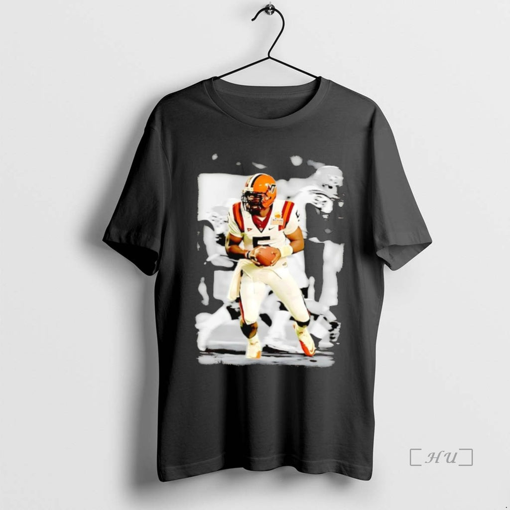 Officials Tyrod Taylor Graphic Virginia Tech Hokies Shirt Hoodie Sweatshirt | PurePodTees.com