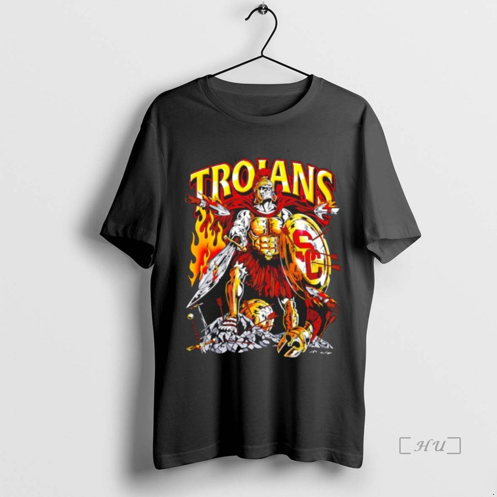 Officials Usc Trojans Mascot Comic 2025 Shirt Hoodie Sweatshirt | PurePodTees.com