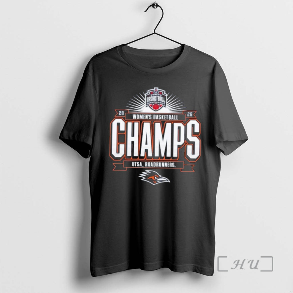 Officials Utsa Roadrunners 2026 Womens Basketball American Conference Tournament Champions