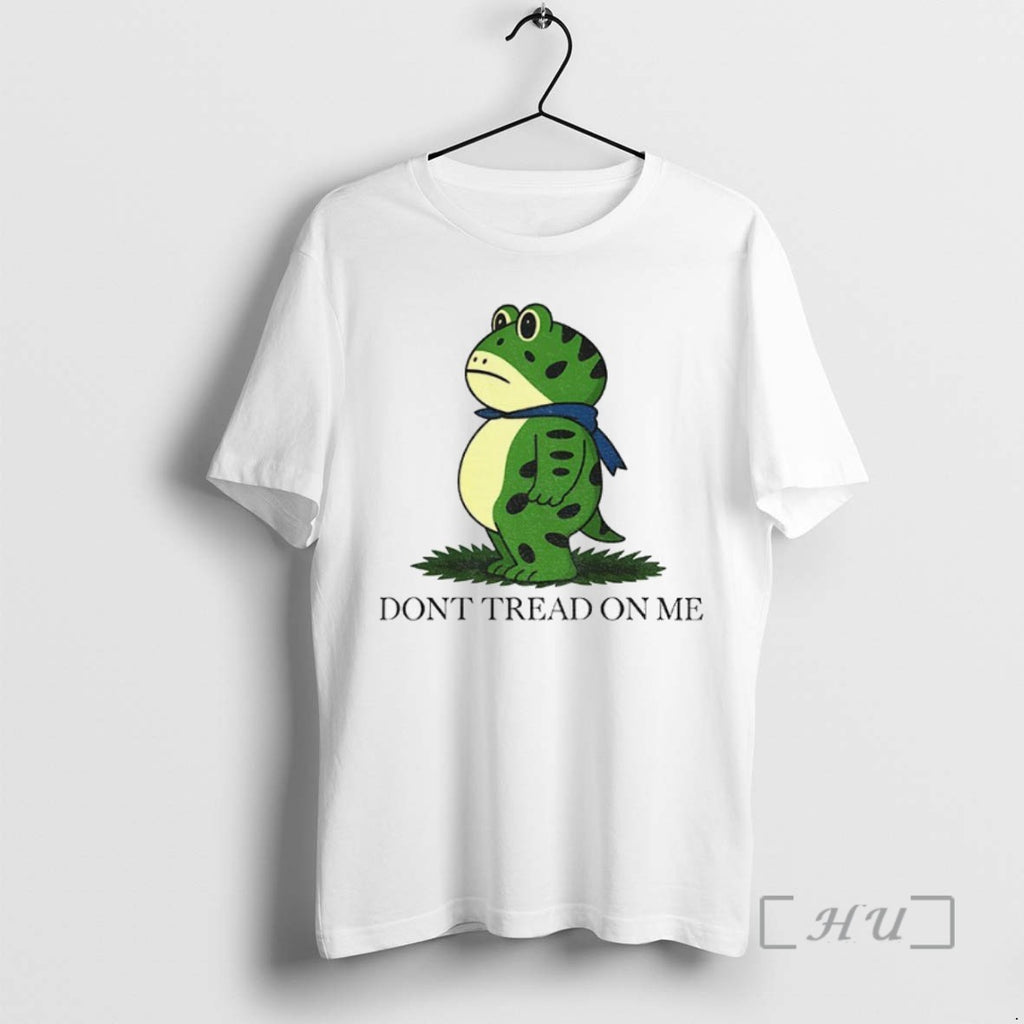 Officials Udfiyt0h Portland Frog Dont Tread On Me Funny Protest T Shirt Sweater