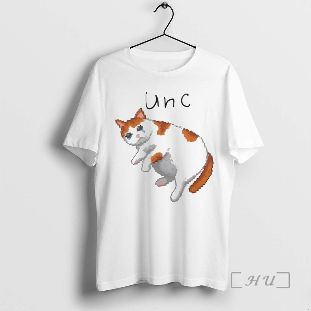 Officials Unc Pixelated Cat Meme Shirt Hoodie Sweatshirt | PurePodTees.com