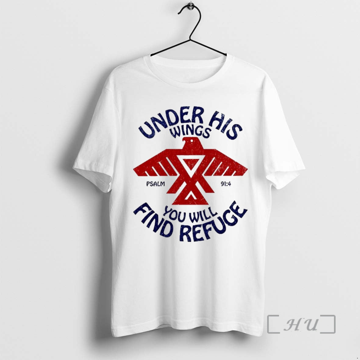 Officials Under His Wings You Will Find Refuge Psalm 914 Shirt Hoodie Sweatshirt | PurePodTees.com