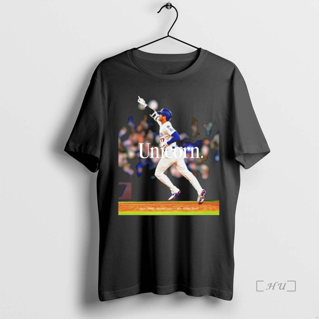 Officials Unicorn Shohei Ohtani National League Mvp Shirt Hoodie Sweatshirt | PurePodTees.com