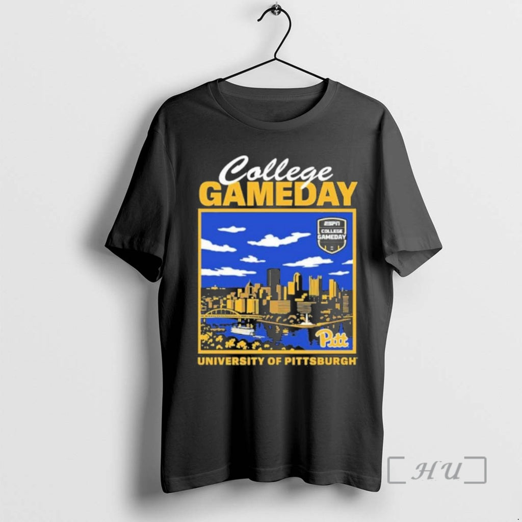 Officials University Of Pittsburgh Football 2025 College Gameday Stadium Shirt Hoodie Sweatshirt | PurePodTees.com