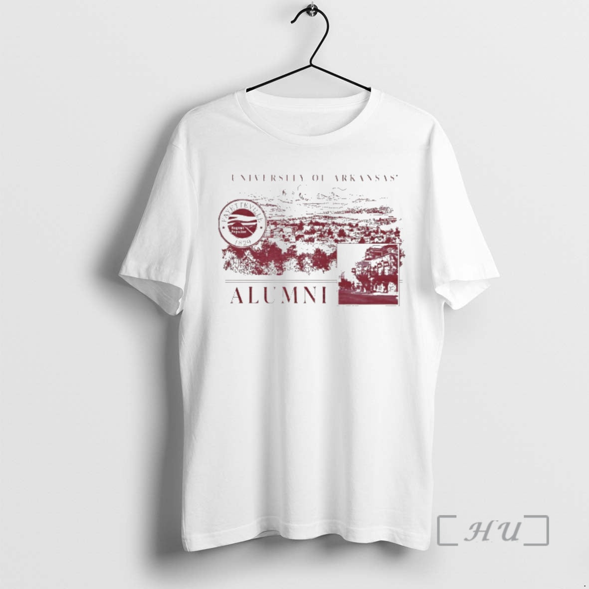 Officials University Of Arkansas Alumni Fayetteville 1892 Shirt Hoodie Sweatshirt | PurePodTees.com