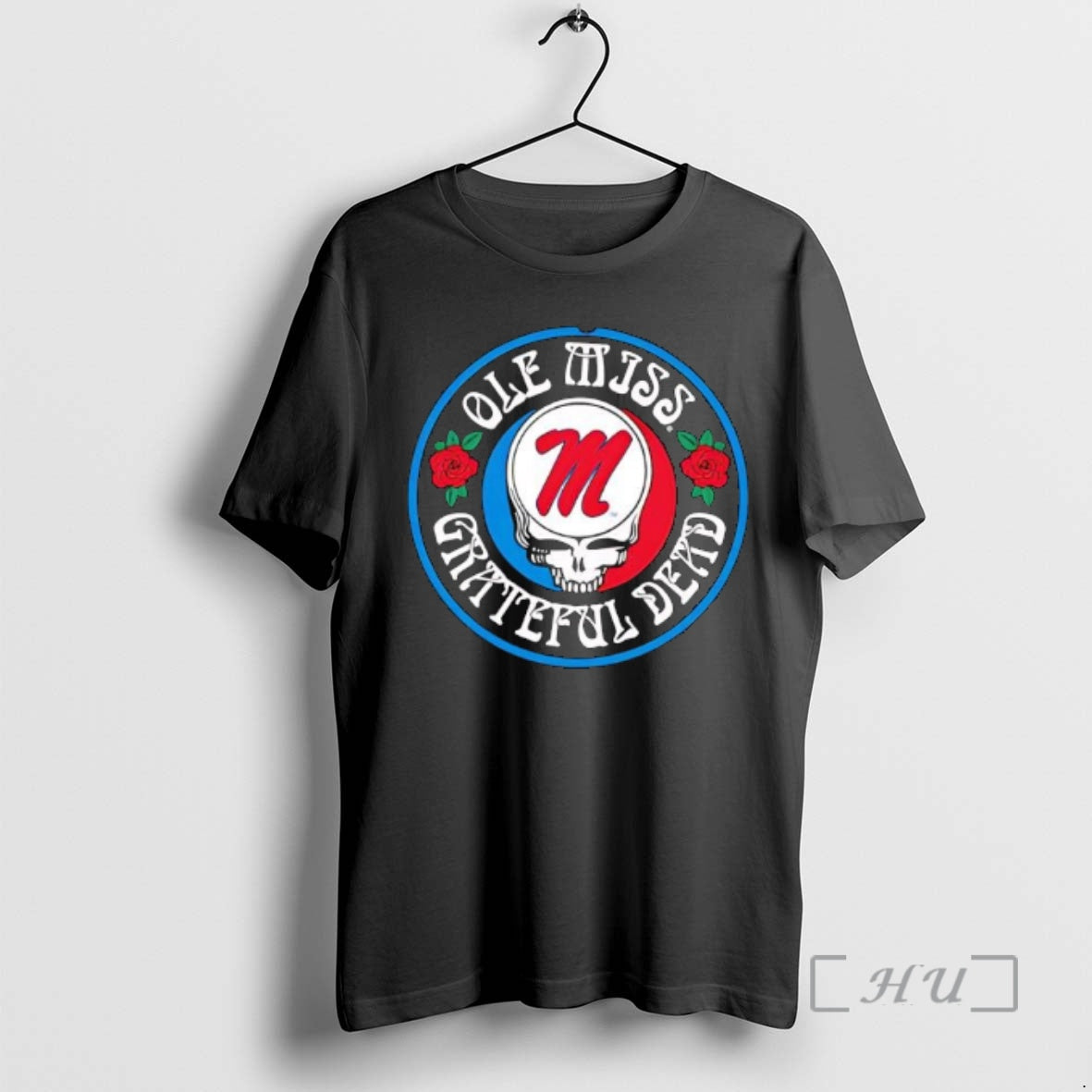 Officials University Of Mississippi Ole Miss And Grateful Dead Shirt Hoodie Sweatshirt | PurePodTees.com