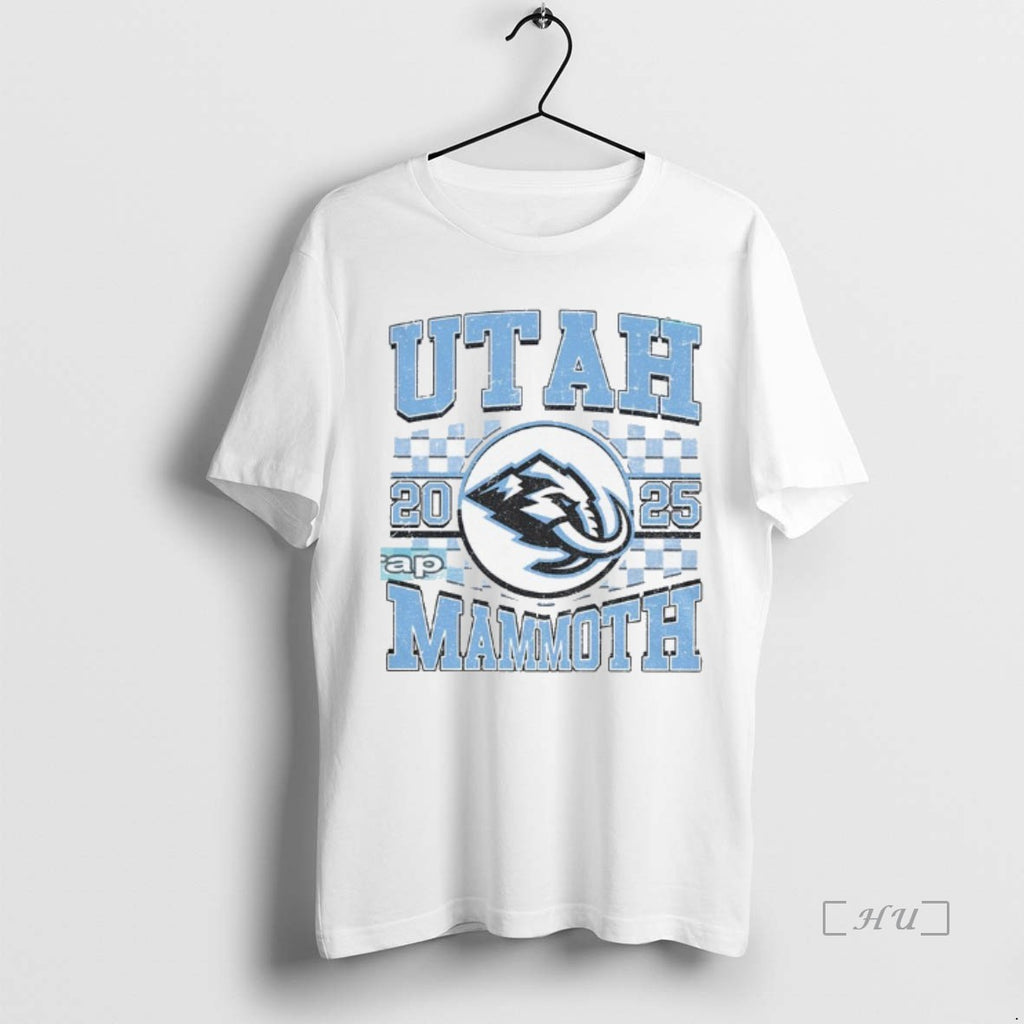 Officials Utah Mammoth Nhl Hockey Utah 2025 Logo Shirt Hoodie Sweatshirt | PurePodTees.com