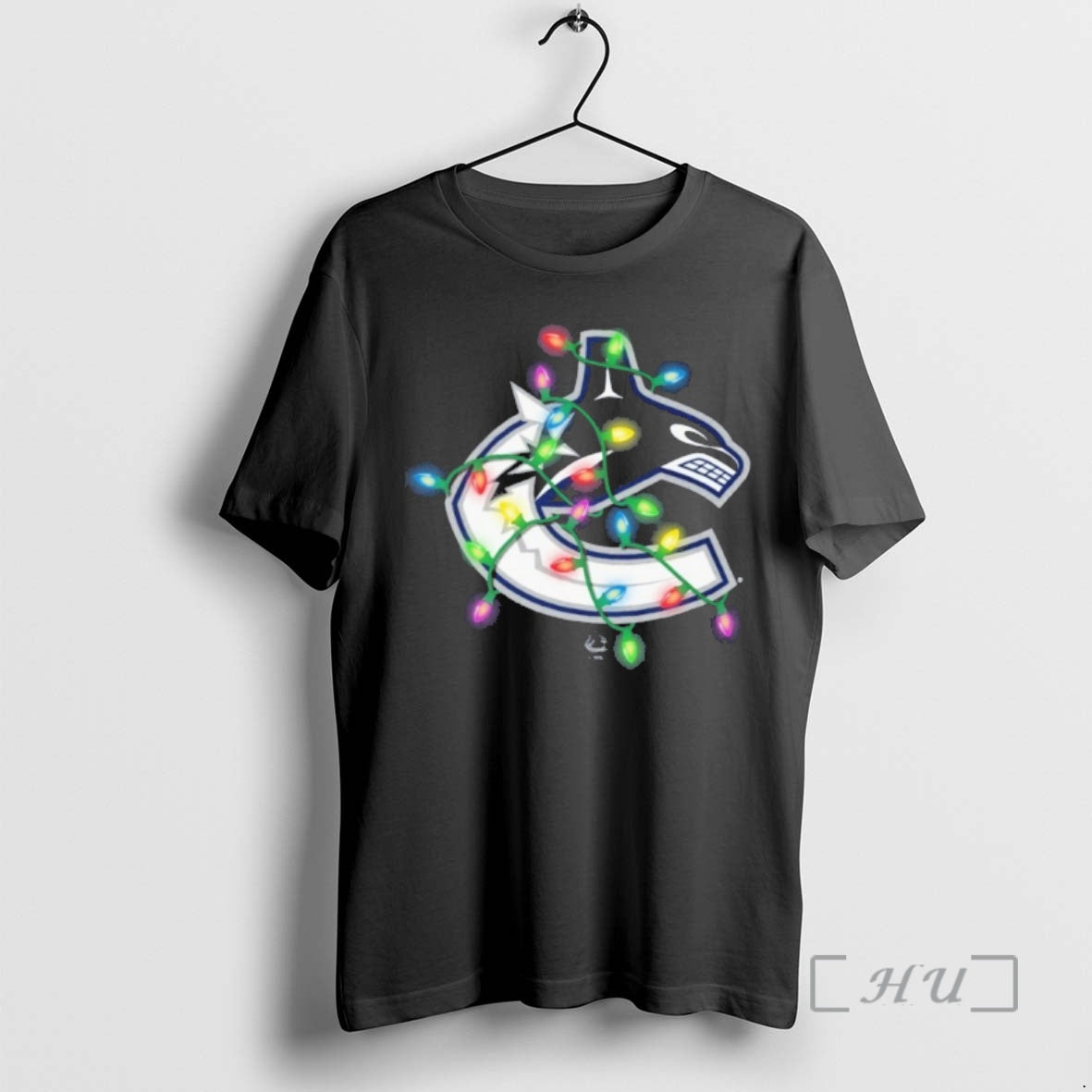 Officials Vancouver Canucks Logo Lights Christmas Shirt Hoodie Sweatshirt | PurePodTees.com