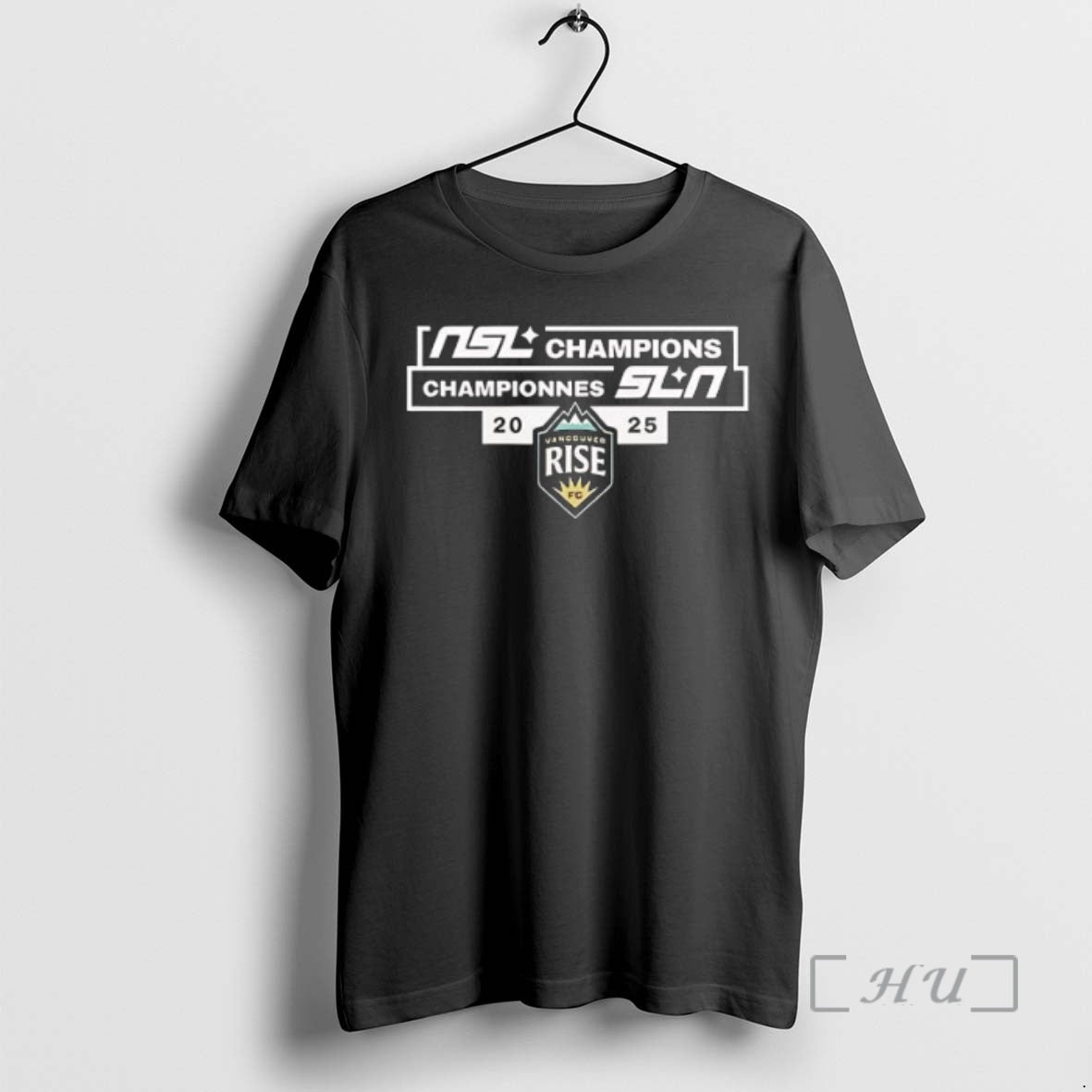 Officials Vancouver Rise Fc Nsl Champions 2025 Shirt Hoodie Sweatshirt | PurePodTees.com