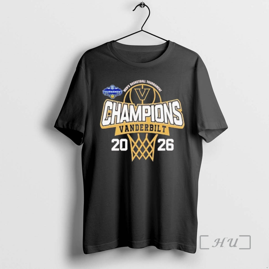 Officials Vanderbilt Commodores 2026 Southeastern Conference Mens Basketball Tournament Champions