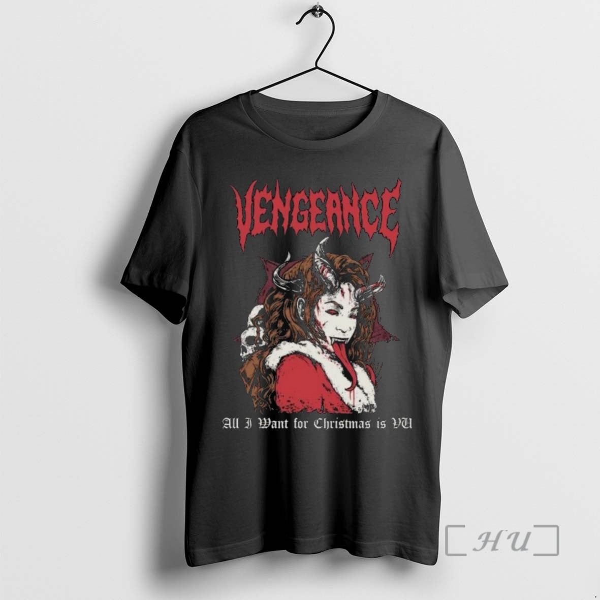Officials Vengeance All I Want For Christmas Is Vu Shirt Hoodie Sweatshirt | PurePodTees.com