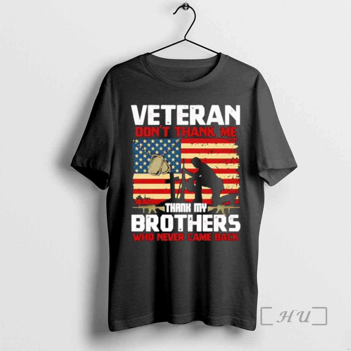Officials Veteran Dont Thank Me Thank My Brothers Who Never Came Back Premium T Shirts Hoodie Sweatshirt | PurePodTees.com