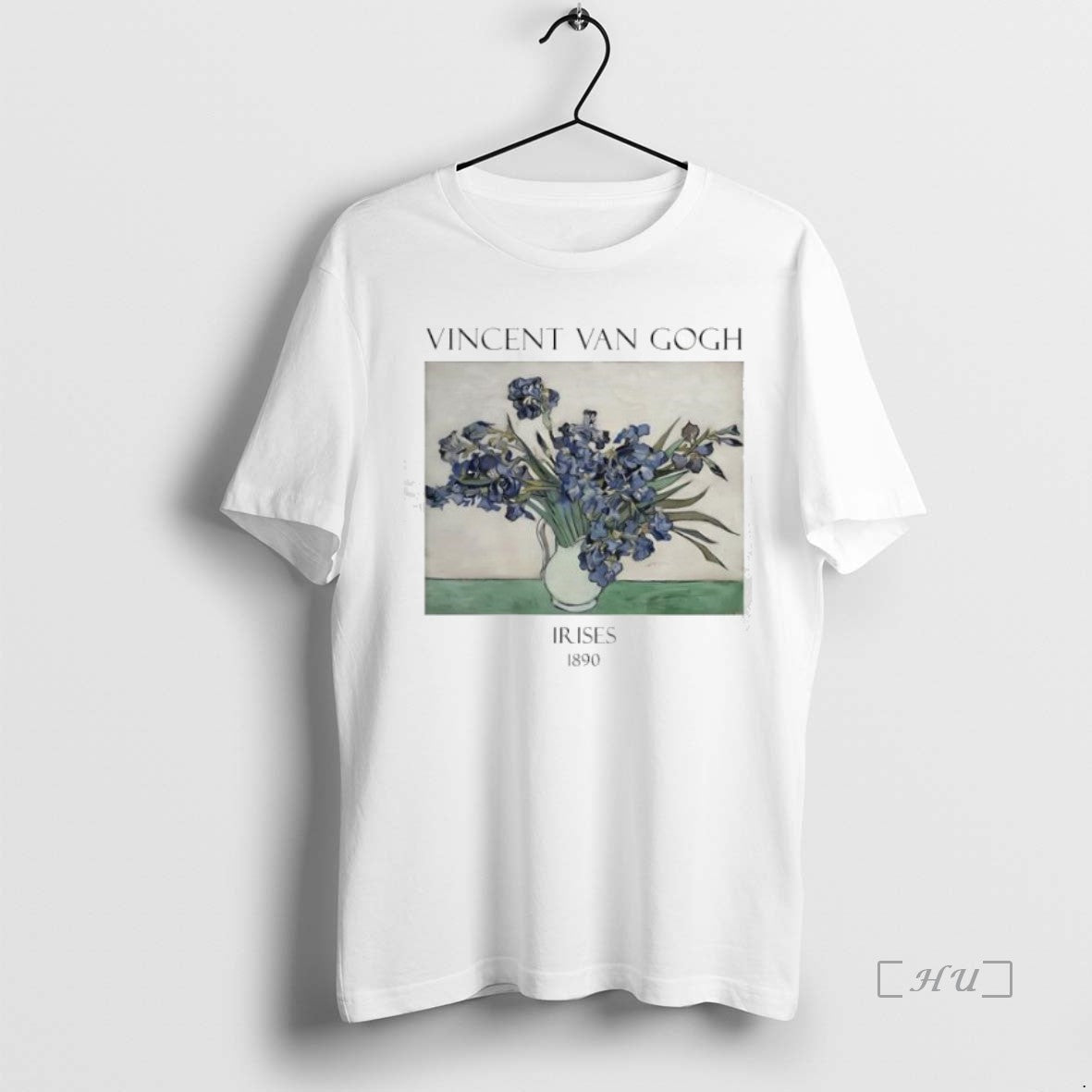 Officials Vincent Van Gogh Irises 1890 Shirt Hoodie Sweatshirt | PurePodTees.com