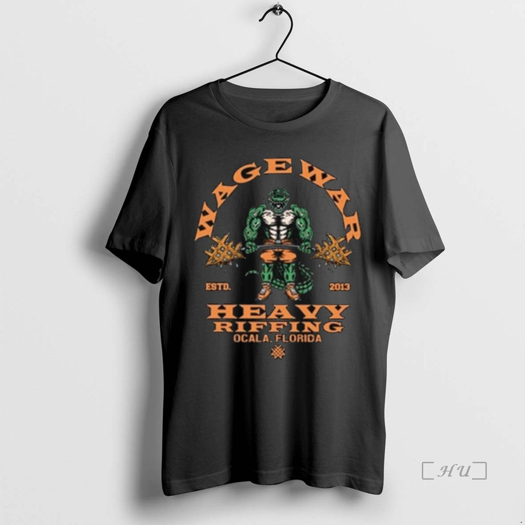 Officials Wage War Heavy Riffing Long Sleve Shirt Hoodie Sweatshirt | PurePodTees.com