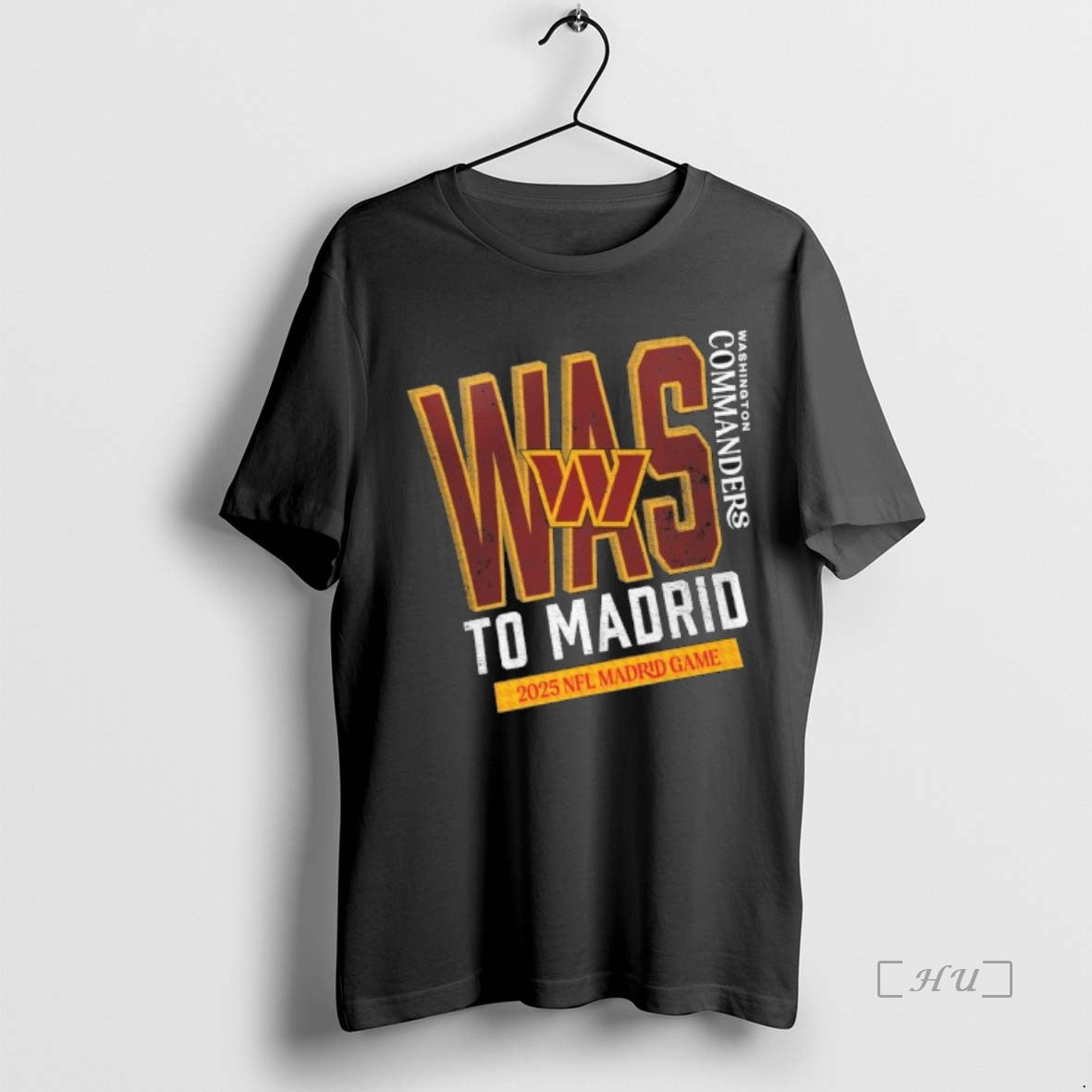 Officials Washington Commanders 2025 To Madrid We Go Shirt Hoodie Sweatshirt | PurePodTees.com