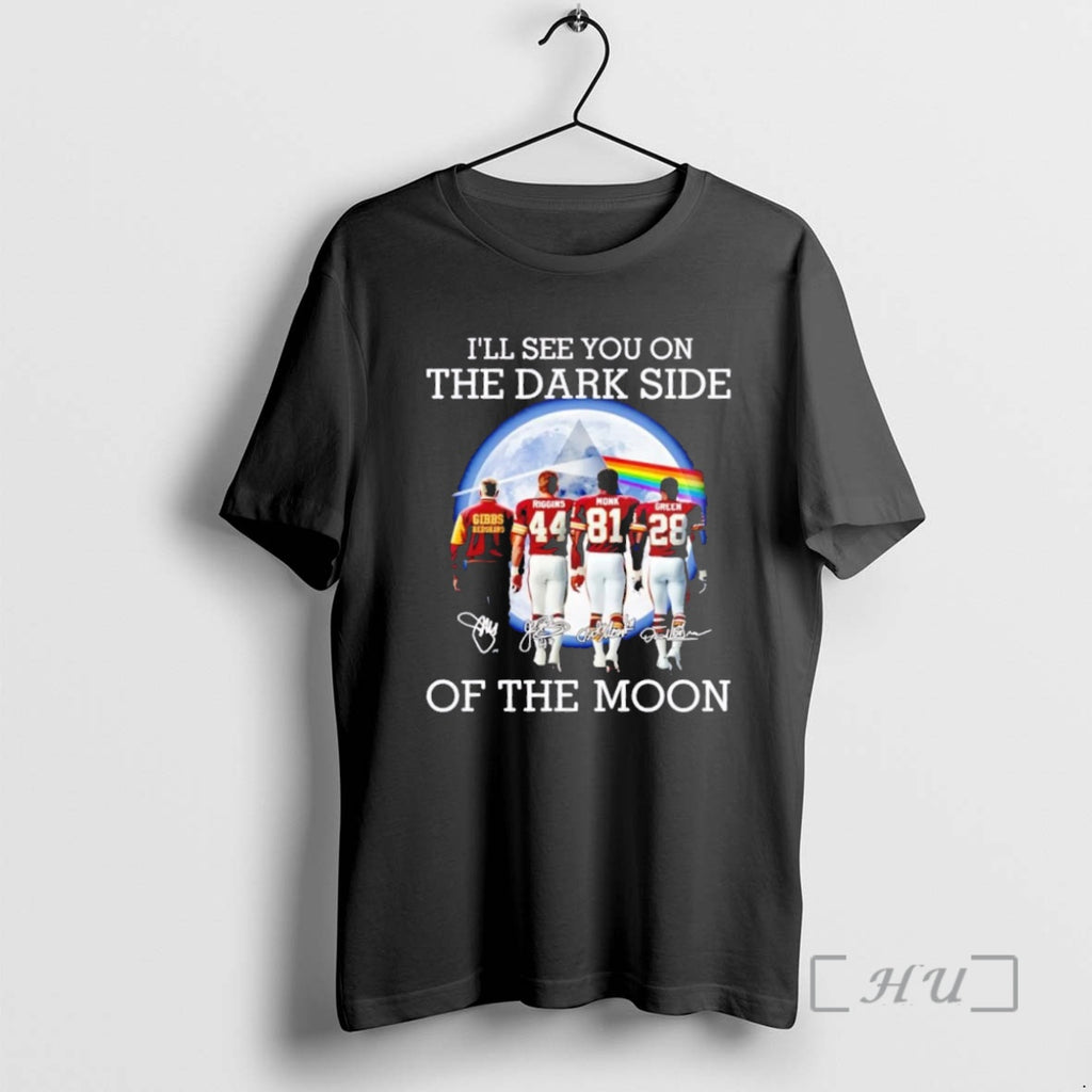 Officials Washington Redskins Ill See You On The Dark Side Of The Moon Shirt Hoodie Sweatshirt | PurePodTees.com