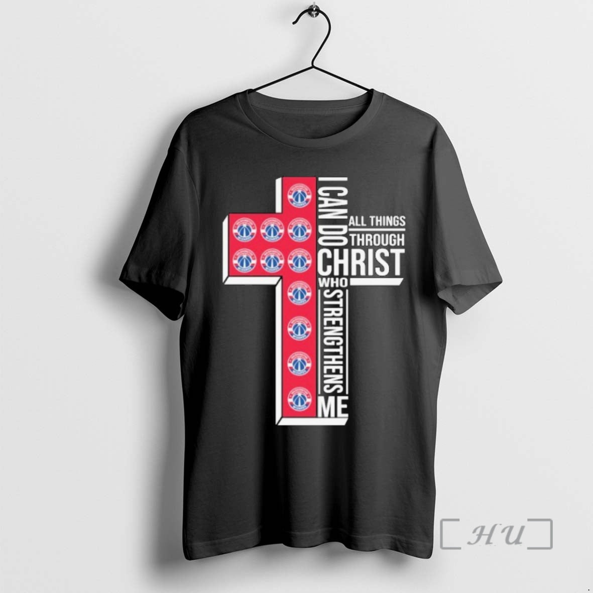 Officials Washington Wizards I Can Do All Things Through Christ Who Strengthen Me Premium Shirt Hoodie Sweatshirt