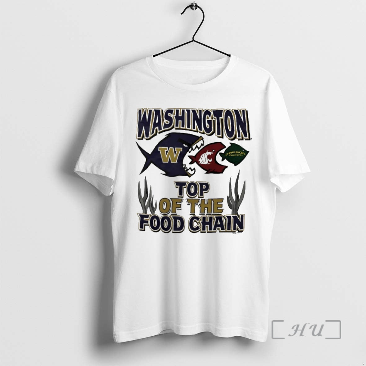 Officials Washington Top Of The Food Chain Shirt Hoodie Sweatshirt | PurePodTees.com