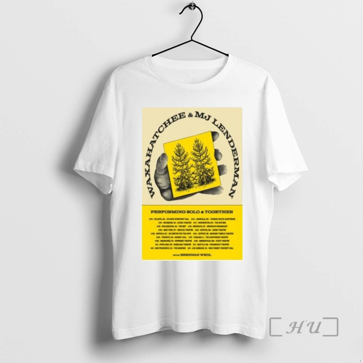 Officials Waxahatchee Mj Lenderman Performing Solo Together 2026 Shirt Hoodie Sweatshirt | PurePodTees.com