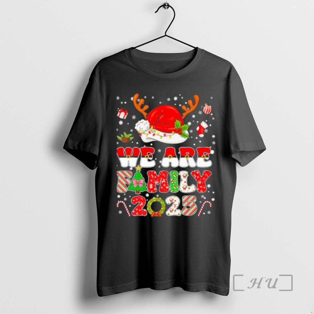 Officials We Are Family 2025 Merry Christmas Shirt Hoodie Sweatshirt | PurePodTees.com
