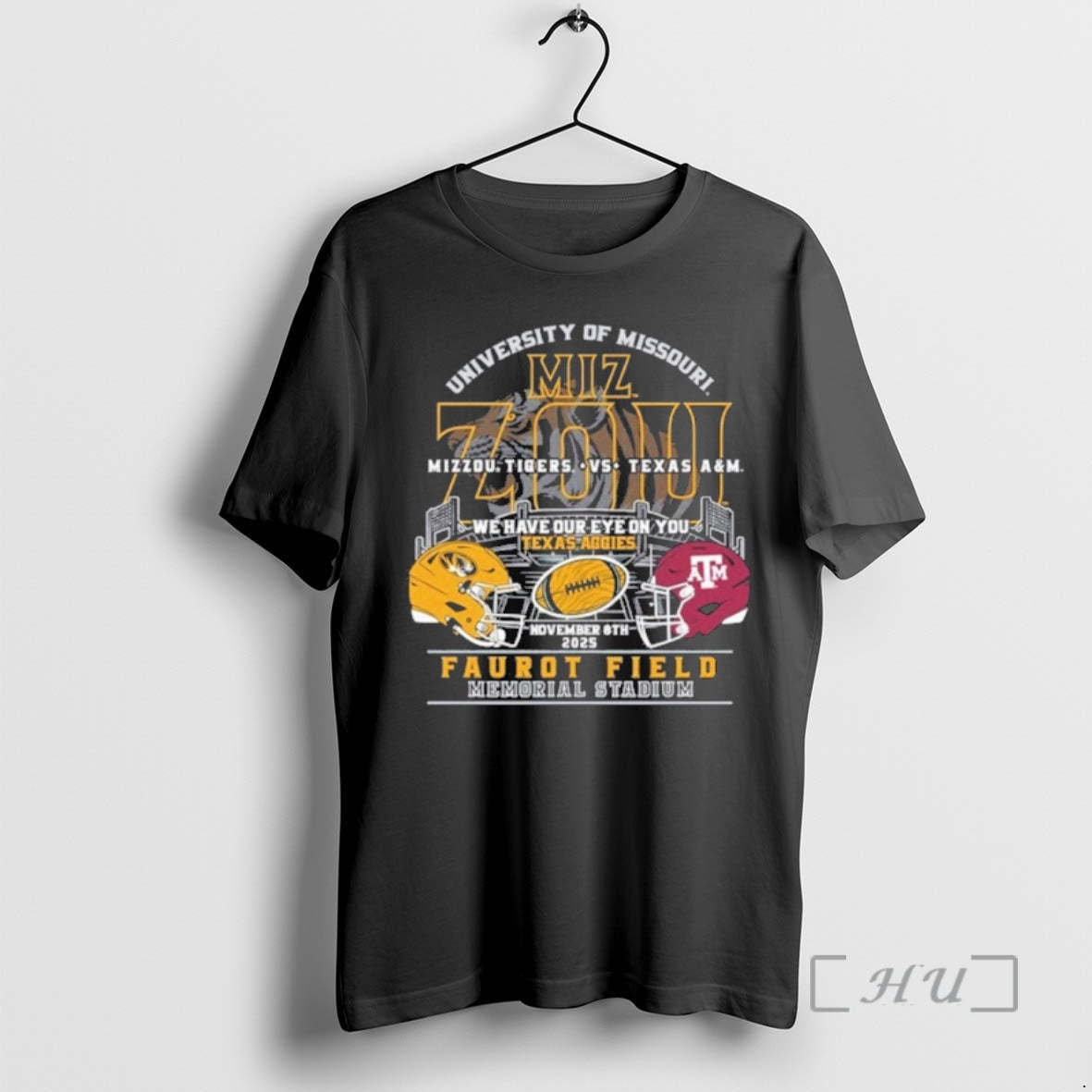 Officials We Have Our Eye On You Missouri Tigers Vs Texas Am Aggies Premium Shirt Hoodie Sweatshirt | PurePodTees.com