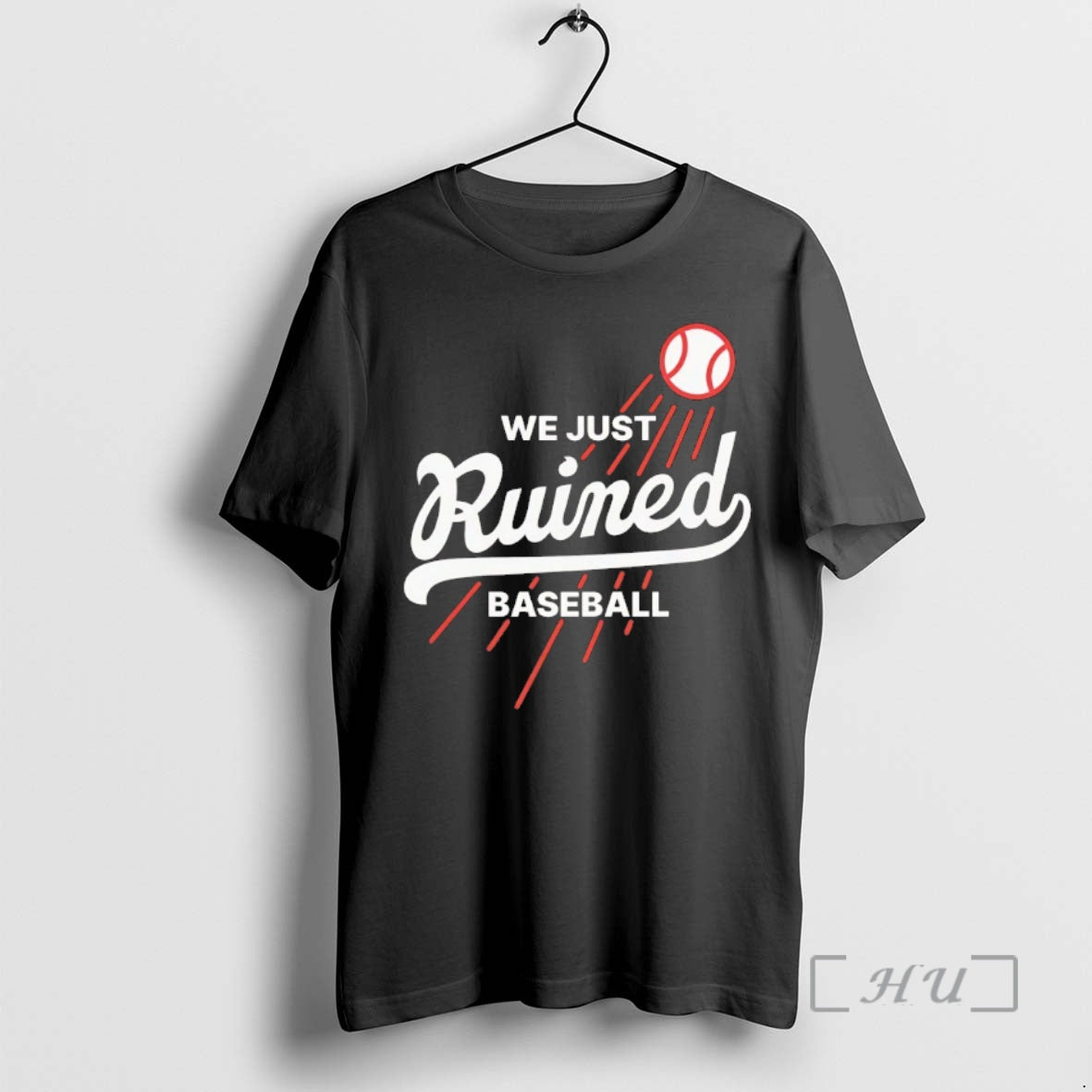 Officials We Just Ruined Baseball La Dodgers Shirt Hoodie Sweatshirt | PurePodTees.com