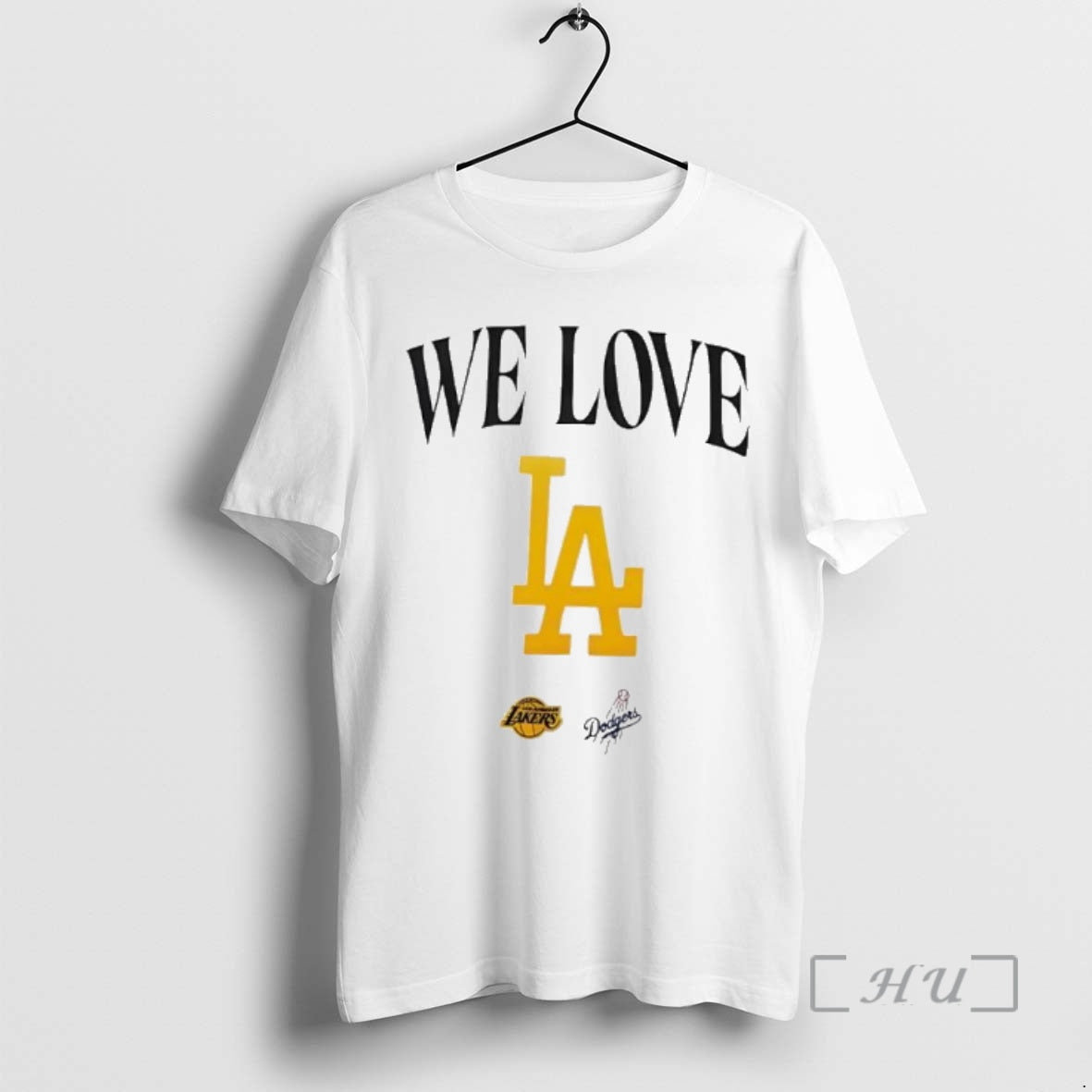 Officials We Love La Lakers And Dodgers Shirt Hoodie Sweatshirt | PurePodTees.com