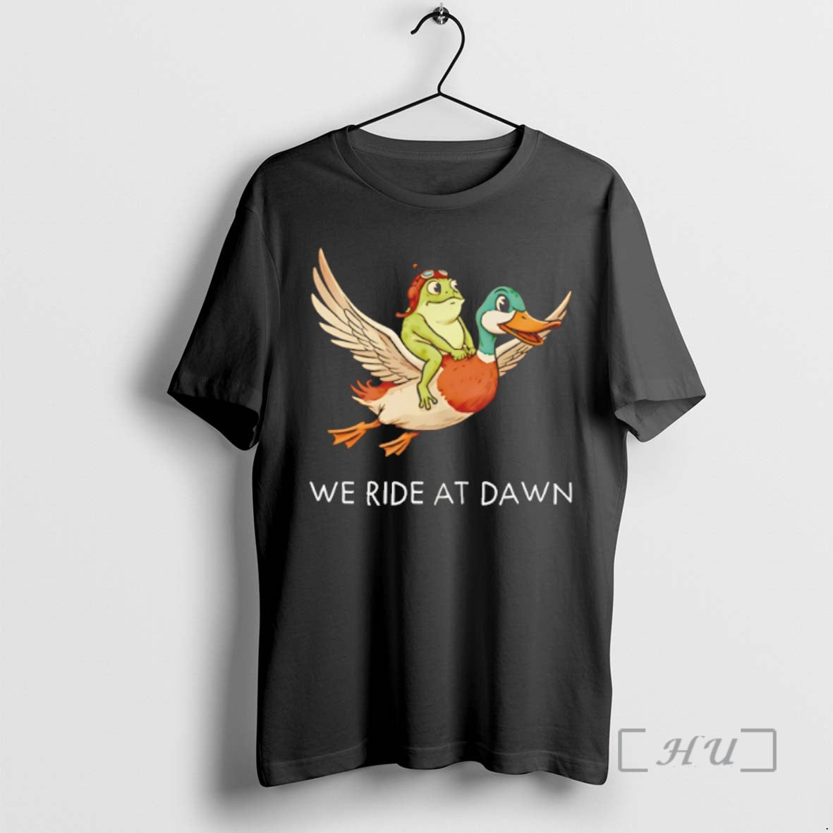 Officials We Ride At Dawn Frog And Goose Shirt Hoodie Sweatshirt | PurePodTees.com