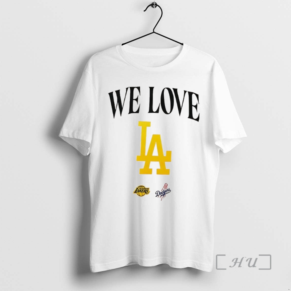 Officials We Love Los Angeles Lakers And Los Angeles Dodgers Shirt Hoodie Sweatshirt | PurePodTees.com