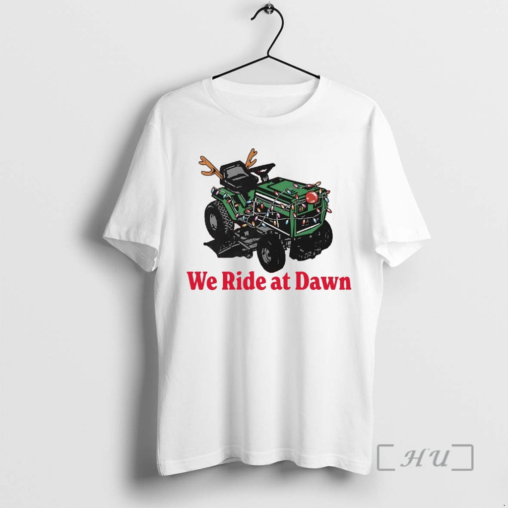 Officials We Ride At Dawn Christmas Shirt Hoodie Sweatshirt | PurePodTees.com