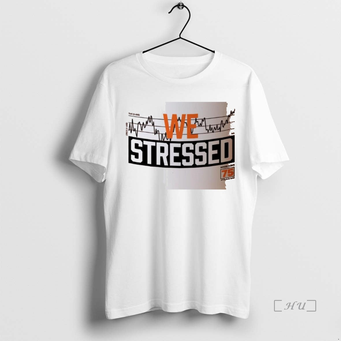 Officials We Stressed Graph Hood News 75 Shirt Hoodie Sweatshirt | PurePodTees.com